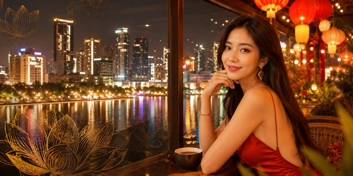 Phong cảnh người chơi đặt cược thể thao tại Hà Nội trong khung cảnh quán cà phê