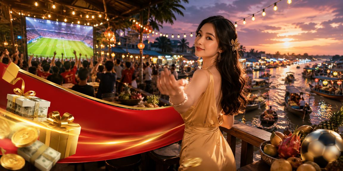 Người dùng trải nghiệm đặt cược thể thao trên điện thoại tại vùng sông Mekong